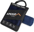 APEXUP Microfiber Travel Towel, Ultra Absorbent Quick Dry Towels, Lightweight by APEXUP