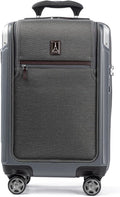 Travelpro Platinum Elite Hardside Expandable Carry on Luggage, 8 Wheel Spinner by Travelpro