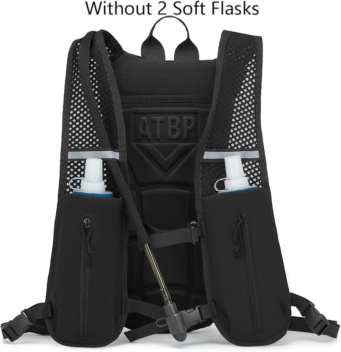 ATBP Running Hydration Vest Pack Tactical 3L Water Bladder Backpack Bag - Image 2