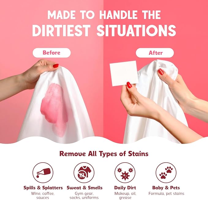 QLEAN Laundry Detergent Sheets – Travel-Friendly, HE & Standard Washer Safe - Image 2
