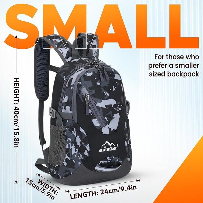 sunhiker Small Cycling Hiking Backpack Water Resistant Travel Backpack - Image 2