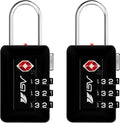 BV TSA Accepted Luggage Travel Lock, Set-Your-Own Combination Lock by BV
