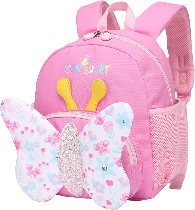 SUN EIGHT Toddler Backpack for Girls Kids Backpack Cute 3D Cartoon School Bag by SUNEIGHTBACKPACK