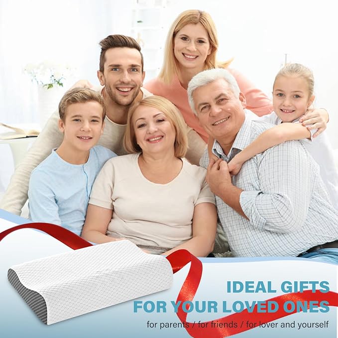 Memory Foam Cooling Bed Pillows - Image 8