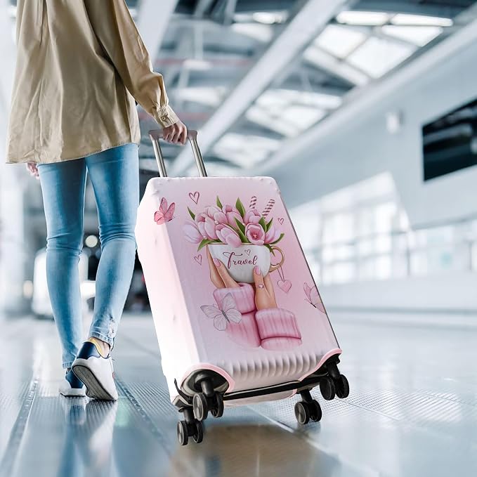 Travel Luggage Cover Suitcase Protector Fits 18-32 Inch Wheel Covers - Image 7