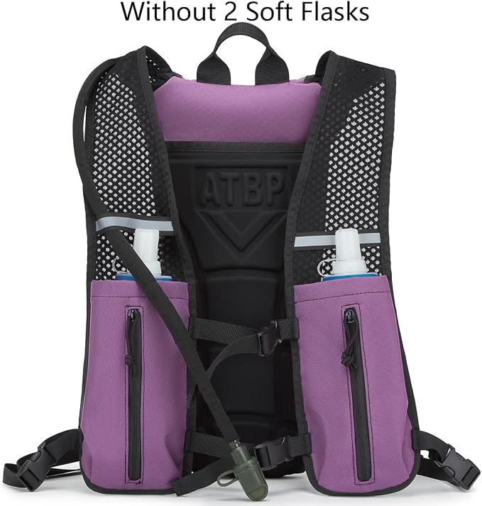 ATBP Running Hydration Vest Pack Tactical 3L Water Bladder Backpack Bag - Image 2
