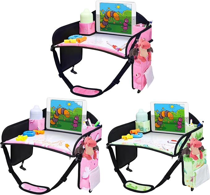 Kids Travel Tray, Toddler Road Trip Essentials by Unknown