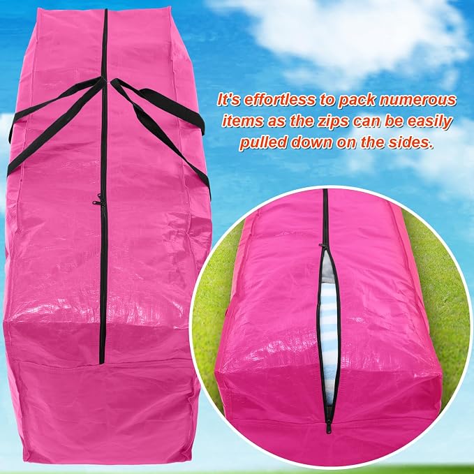 4 Pcs 66 Gallon Large Moving Bags - Image 4
