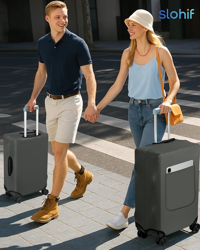 Slohif Luggage Cover for Suitcase Tsa Approved Protector - Image 6