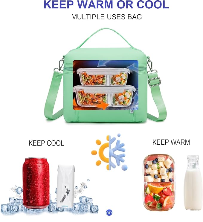 NOL Natural Organic Lifestyle Insulated Lunch Bags - Image 5