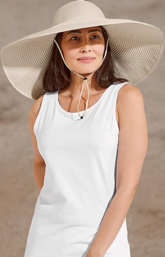 Women's Wide Brim Poolside Hat - Image 6