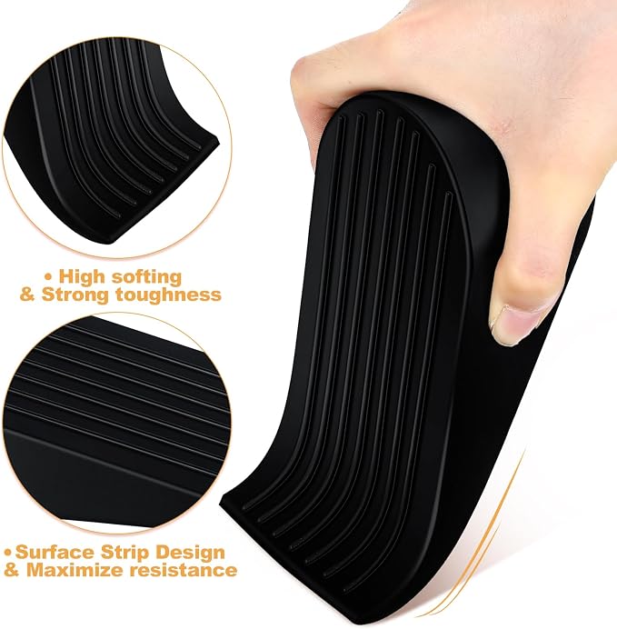 Frienda 4 Pack Large Door Stoppers Heavy Duty Rubber Stopper - Image 3