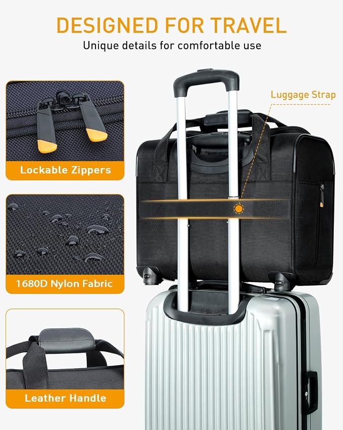 Rolling Laptop Bag - Image 5