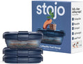 STOJO Collapsible Sandwich Box – 24oz, Reusable Food Storage Container by stojo