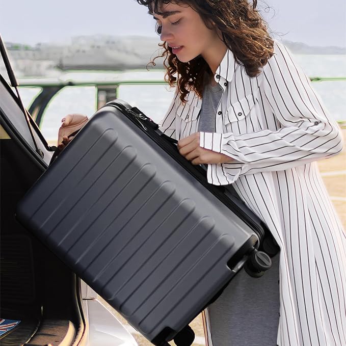 Carry on Luggage 22 X 14 X 9 Airline Approved, 20 Inch Luggage - Image 3