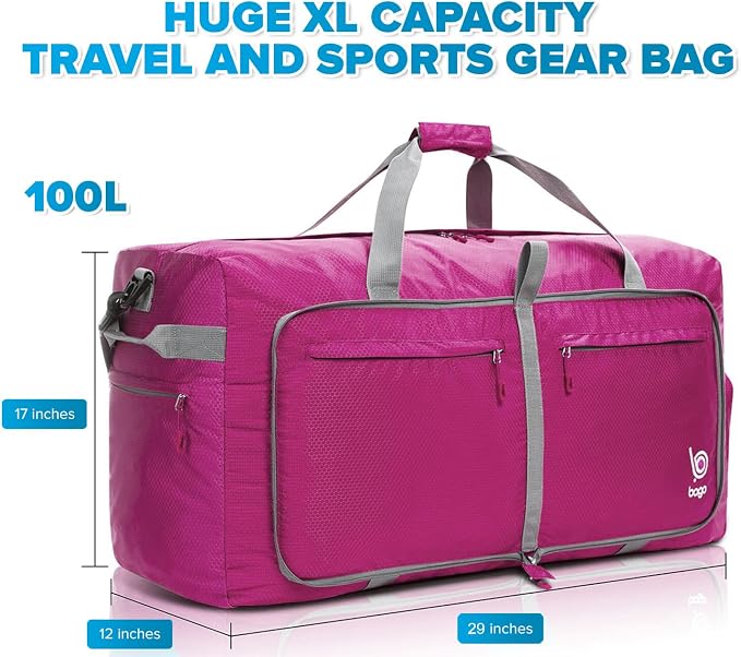 Bago Large Foldable Duffel Bags - Image 4