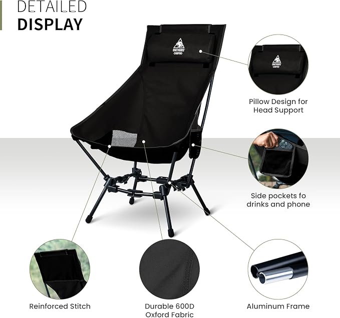 OneTigris Dragonhide Oversized Camping Chair - Image 4