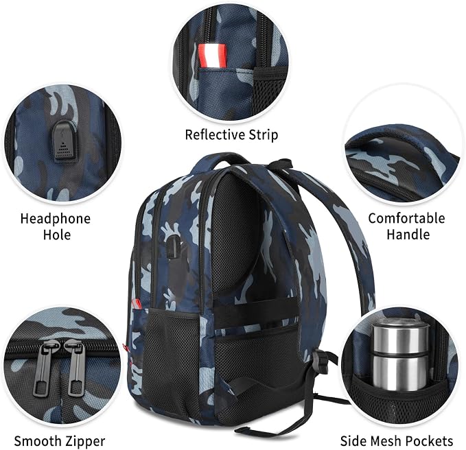 Laptop Backpack for Men, School Backpack - Image 6