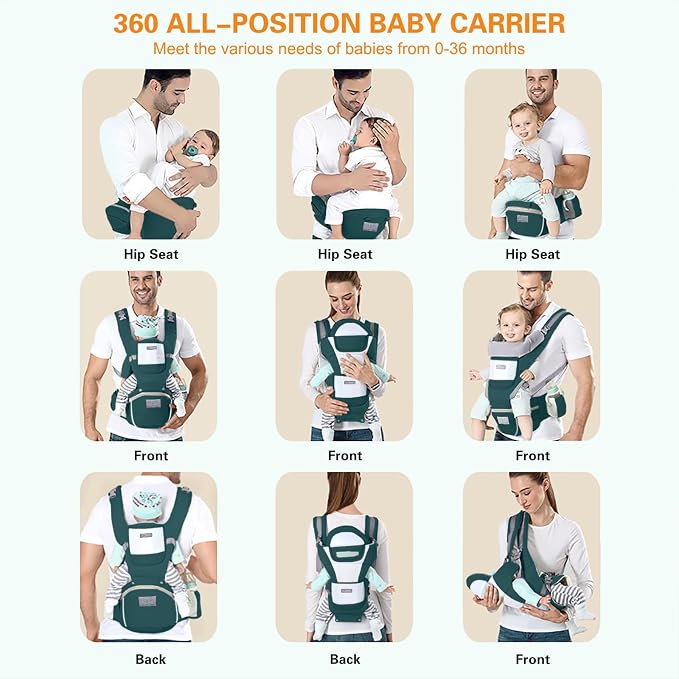 Baby Carrier Ergonomic Infant Carrier - Image 5