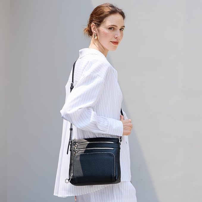 befen Genuine Leather Crossbody Bags - Image 2