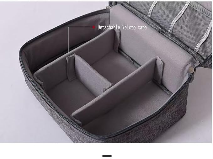 Cable Organizer bag for women or men, Electronic Accessories Carry Case - Image 4