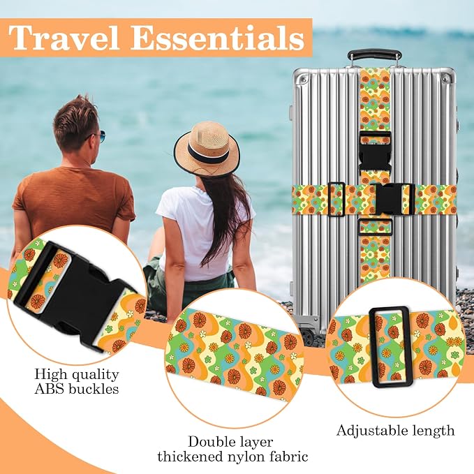 Luggage Straps for Suitcases TSA Approved, Luggage Identifiers for Suitcase - Image 3