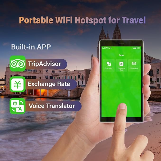 GlocalMe G4 Pro 4G LTE Mobile Hotspot Device - Image 2