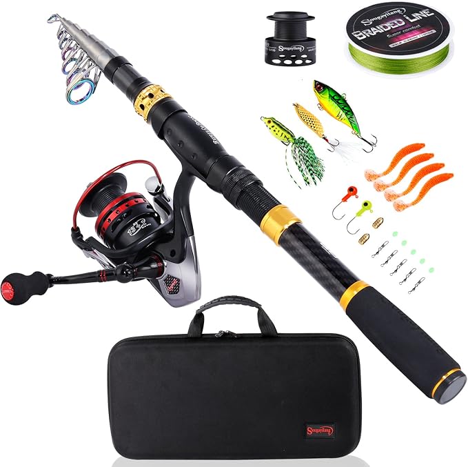 Sougayilang Fishing Rod Reel Combo by Sougayilang