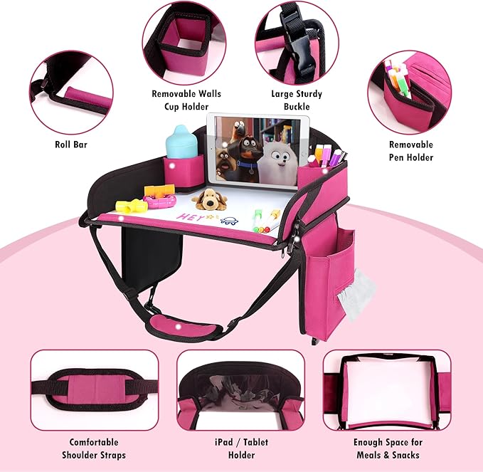 Kids Travel Tray for Airplane - Image 4