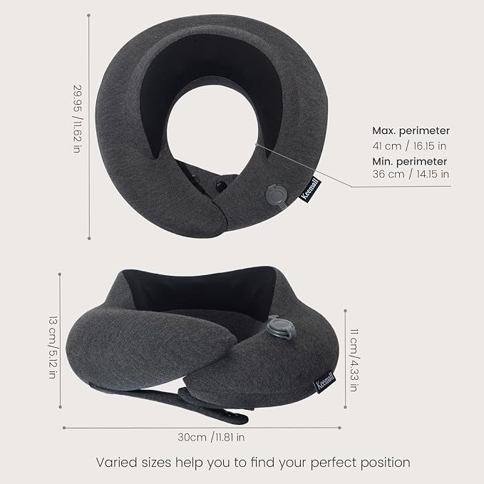 Inflatable Neck Pillow, Premium Travel Neck Pillow - Image 7