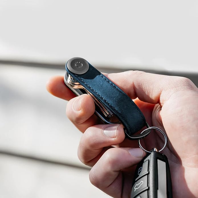 Orbitkey Crazy Horse Leather Key Organizer | Quiet Profile | Holds up to 7 Keys - Image 8