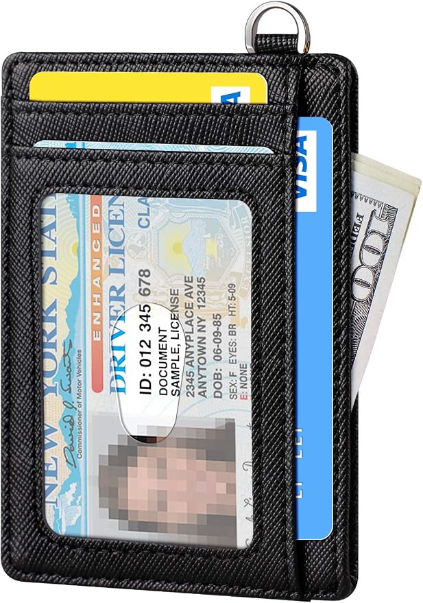 FurArt Slim Minimalist Wallet, Front Pocket Wallets, RFID Blocking, Credit Card - Image 2