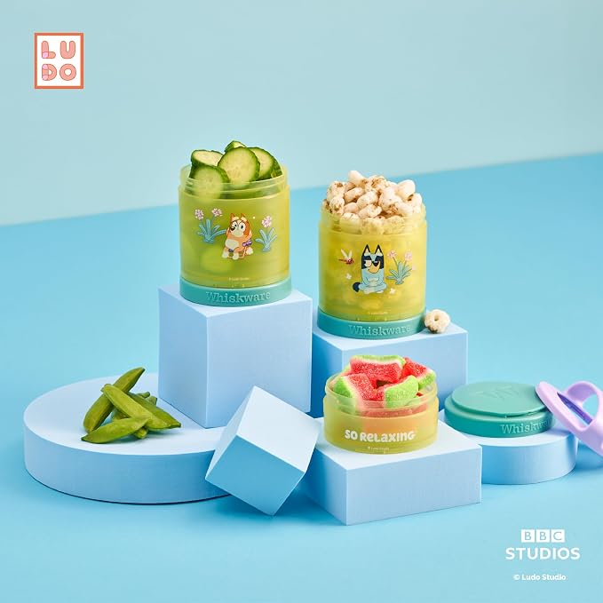 Whiskware Bluey Stackable Snack Containers - Image 6