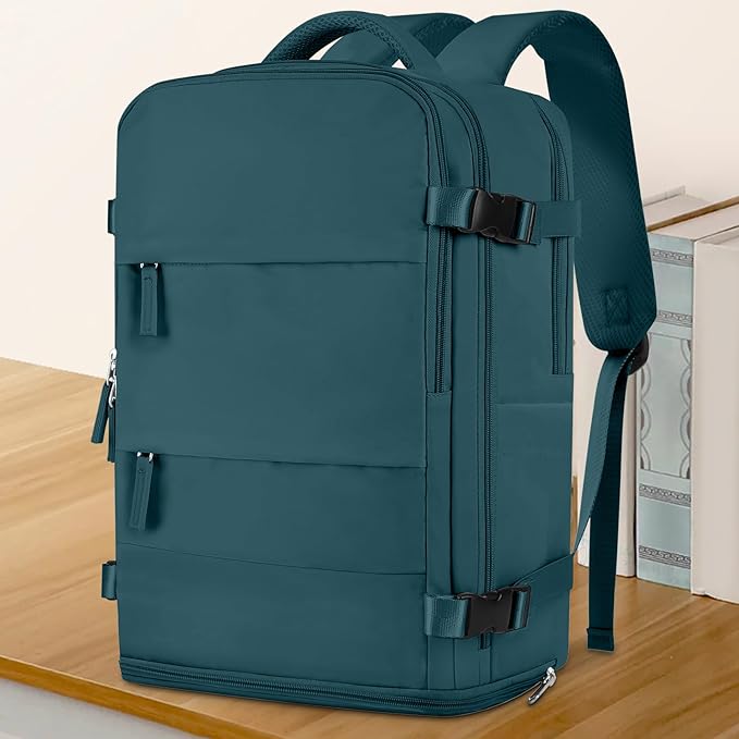 coowoz Large Travel Backpack For Women Men, Carry On Flight Approved, Hiking - Image 7