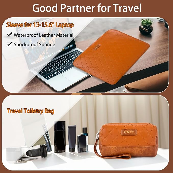 Garment Bag for Travel, Convertible Carry on Garment Duffel Bag for Men 3Pcs - Image 4