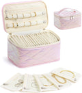 Large Travel Jewelry Organizer Box by HOMEHIVE