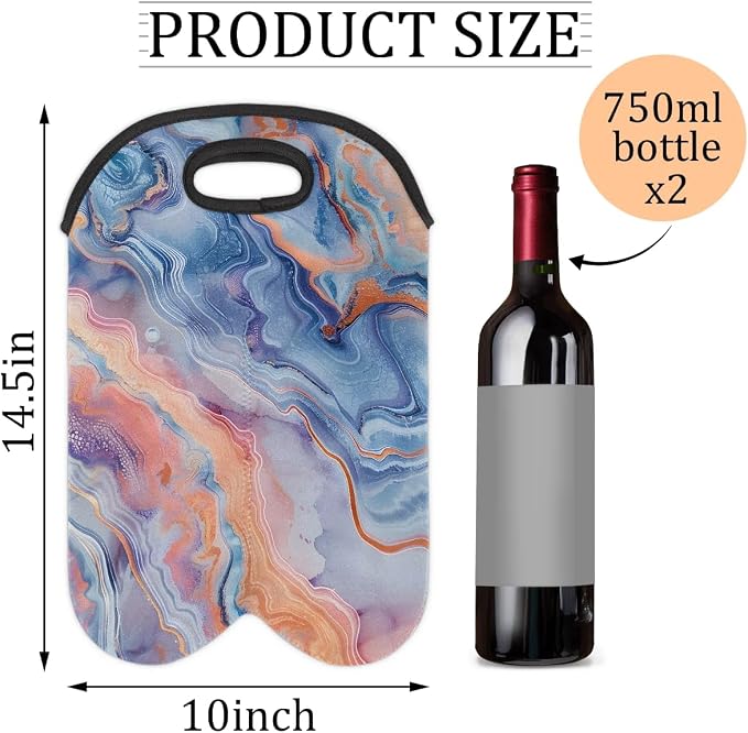 Wine Carrier Tote Personalized Bag - Image 2