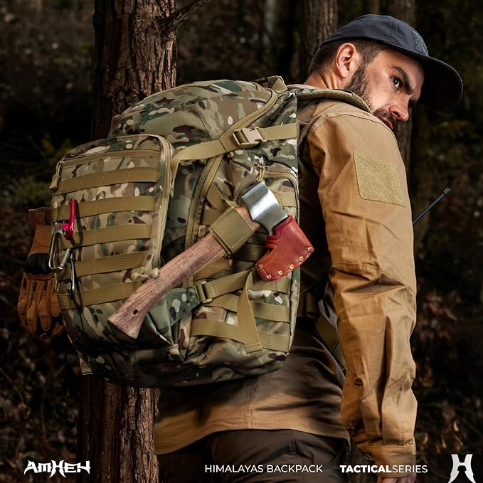 52L Tactical Backpack Military Molle Assault Pack - Image 6