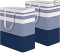 HomeHacks 2-Pack Large Laundry Basket, Waterproof, Freestanding Laundry Hamper by HomeHacks