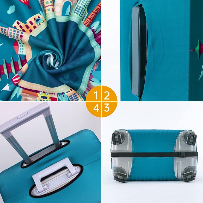 Travelkin Luggage Covers With Tag - Image 9