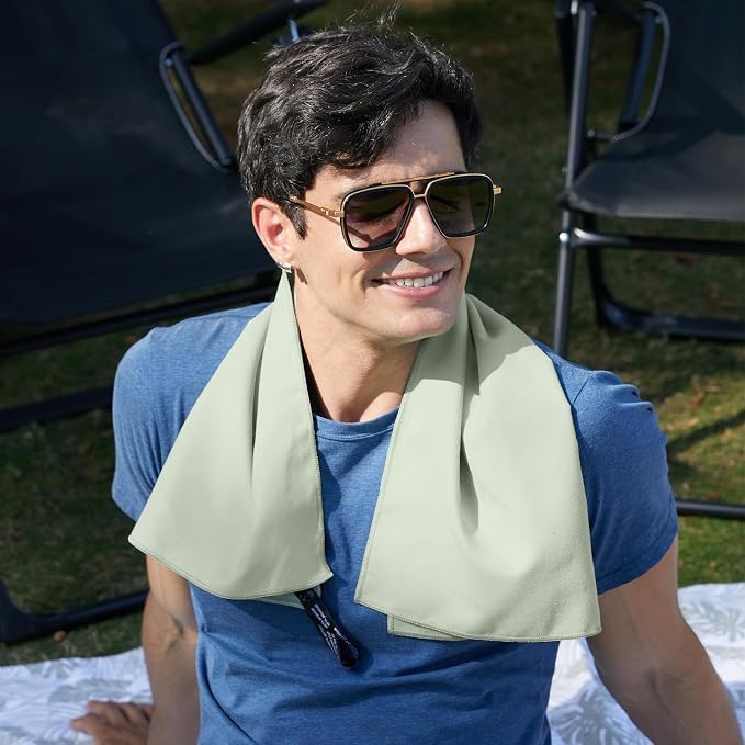 Rainleaf Microfiber Towel Perfect Travel & Gym & Camping Towel. Quick Dry - Image 5