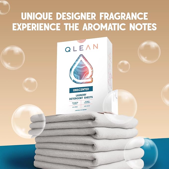 QLEAN Laundry Detergent Sheets – Travel Laundry Detergent Sheets - Image 6