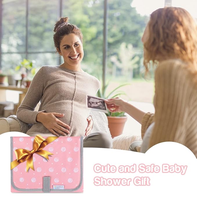 Portable Changing Pad for Baby, Compact Waterproof Diaper Mat - Image 5