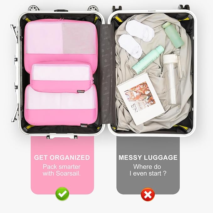 6 Set Compression Packing Cubes - Image 6
