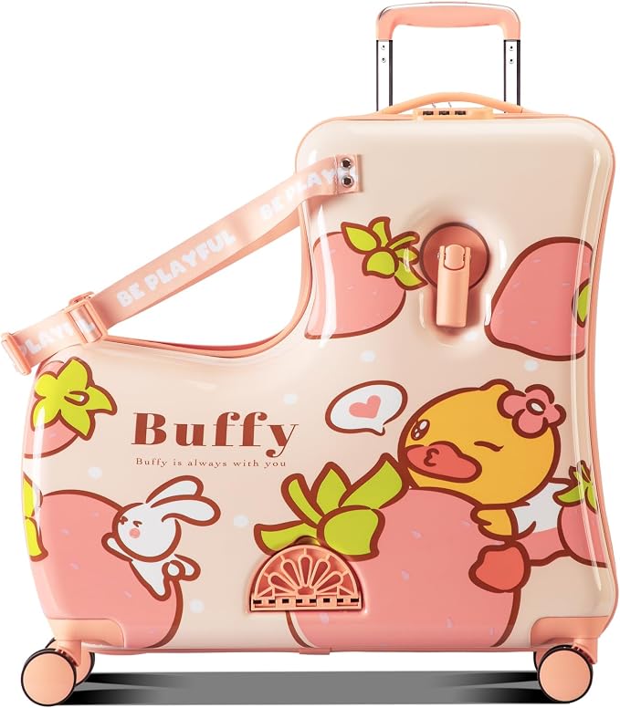 Kids' Lightweight Ride on Luggage by AOWEILA