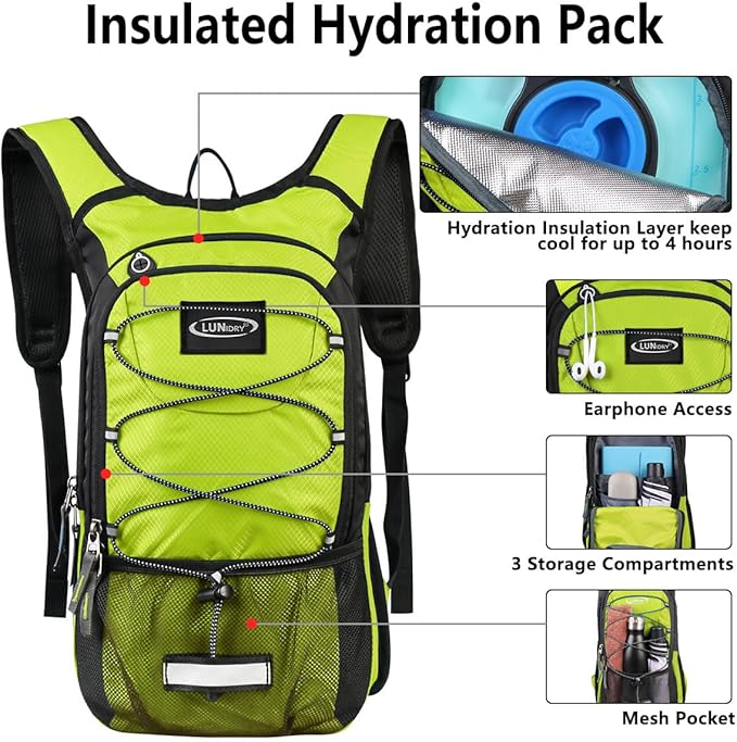Insulated Hydration Pack Backpack - Image 3