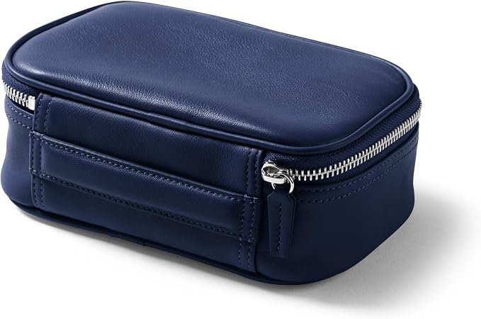 Leatherology Navy Blue Small Travel Organizer - Image 4