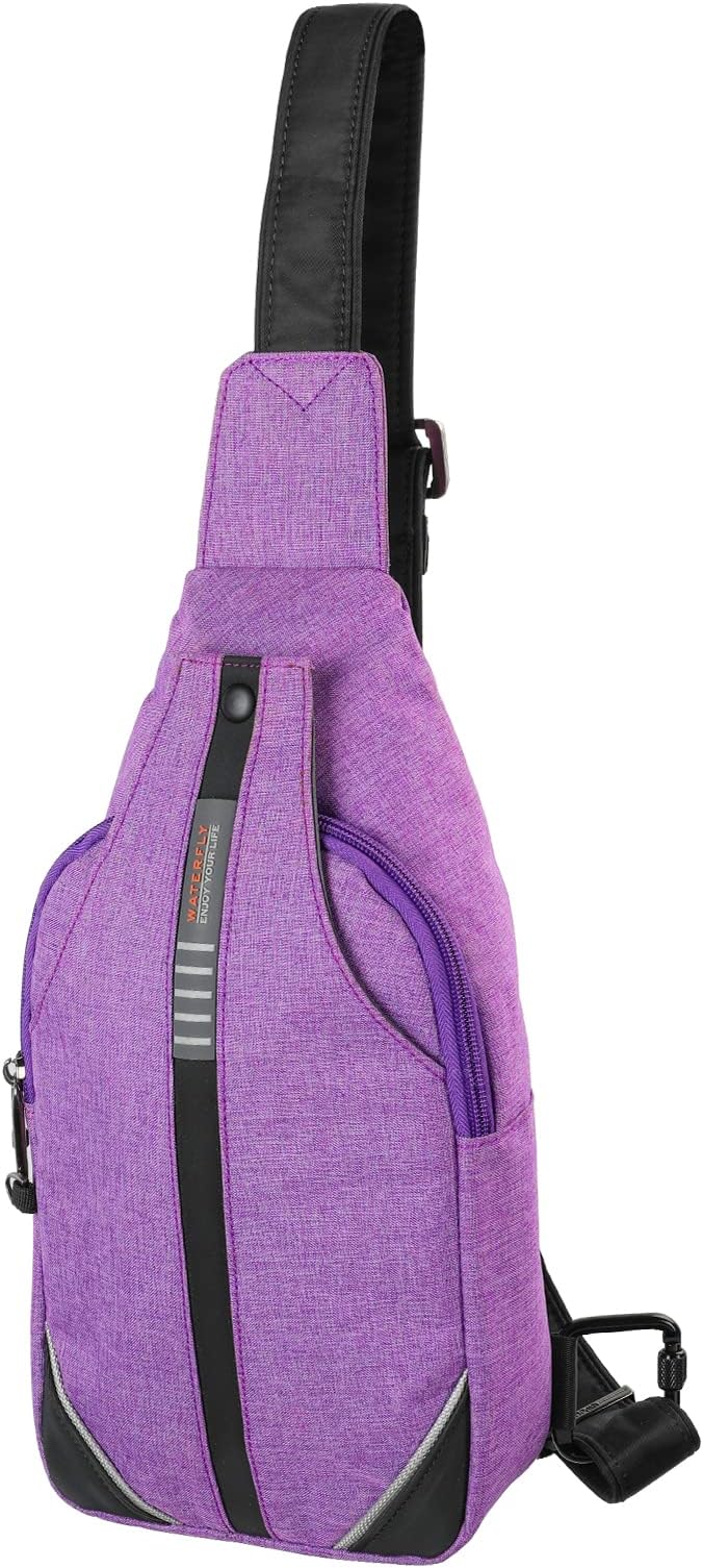 WATERFLY Small Crossbody Sling Backpack Anti Theft Backpack by Waterfly