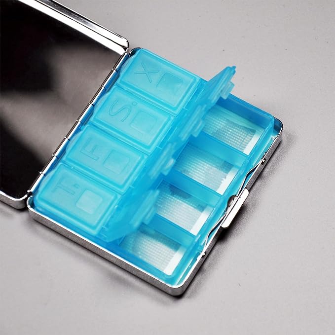 Cute and Stylish Metal Pill Box - Image 5