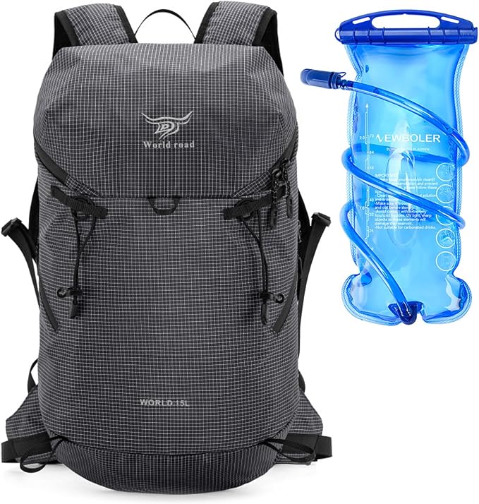 15L Hydration Backpack with 2L Water Bladder Water Backpack by Unknown